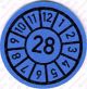 Prüfplakette 28