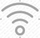 WLAN Logo für den Außenbereich (Anbringung auf hellem Wagenkasten und Anbringung auf dunklem Festerband (Glasfläche)