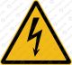 Blitzpfeil (Dreieck)Warnung vor gefährlicher elktrischer Spannung