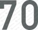 Platzanzahl 70