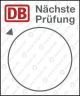 Prüfzettel: Nächste Prüfung
