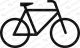Fahrradsymbol Lenker rechts