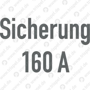 Sicherung 160 A