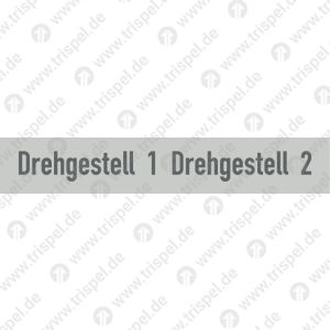 Drehgestell 1 Drehgestell 2