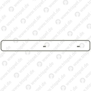 Schlüsselzahl 6180Wagennummernschild, innen neutral