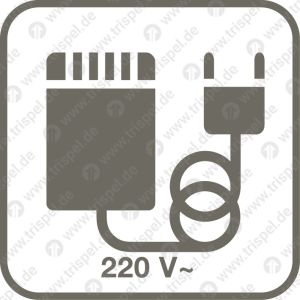 Rasiersteckdose -Piktogramm-