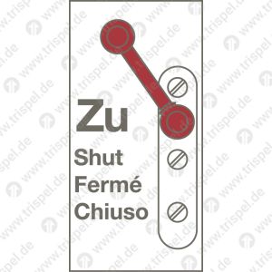 Tür zu (entg. wie gez.)