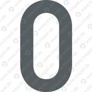 Ziffer 0, 12,5 mm