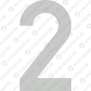 Ziffer 2, 125 mm