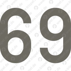 Ziffer 6 bzw. 9, 12,5 mm