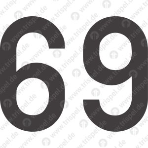 Ziffer 6 bzw. 9, 20 mm