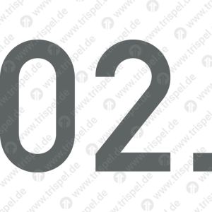 Datumsziffer 02.