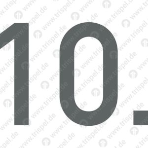 Datumsziffer 10.