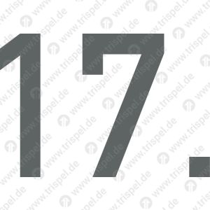 Datumsziffer 17.