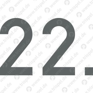 Datumsziffer 22.