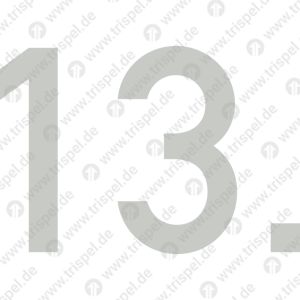 Datumsziffer 13.