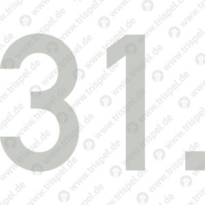 Datumsziffer 31.