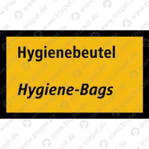 Hygienebeutel2-sprachig: D, E- Einsatz VBB