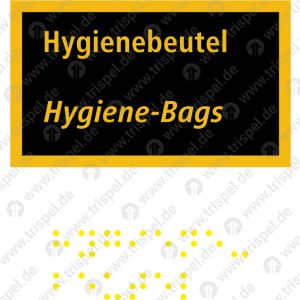 Hygienebeutel2-sprachig: D, E - Einsatz VBB