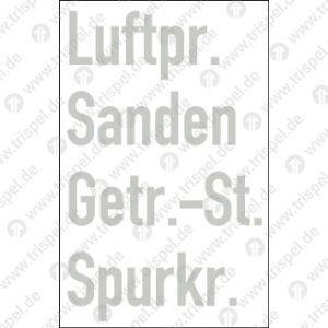Luftpr. Sanden Getr.-St. Spurkr.