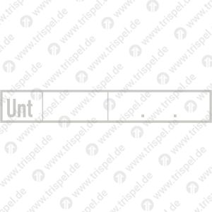 REV-Raster mit Eindruck Unt . . für TUTOPROM-Beschichtung