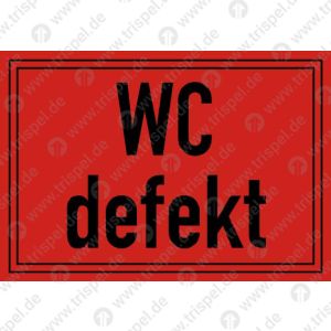 WC defekt