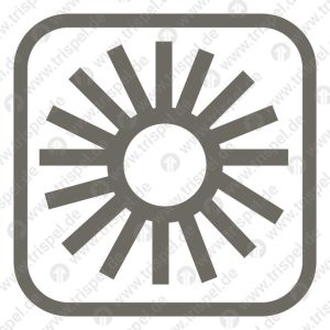 Heizung -Piktogramm-