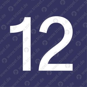 Sitzplatznummer 12