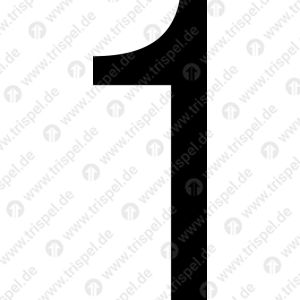 Ziffern 1 für Schließfächer