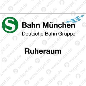 S-Bahn München Logo + Ruheraum