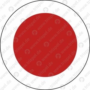 Einschlagpunkt - doppelseitigaußen ø 70 mminnen ø 50 mm „roter Punkt“