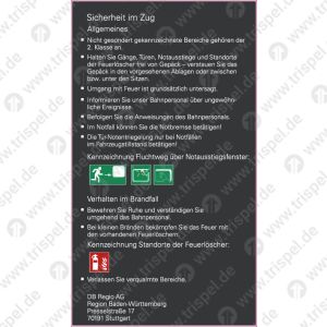 Sicherheit im Zug - deutsch