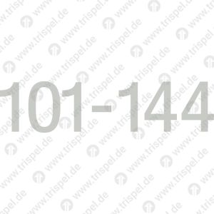 Platznummer 101-144