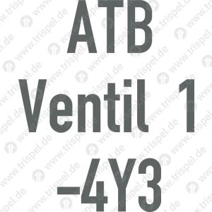 ATB Ventil 1 -4Y3für TUTOPROM-Beschichtung