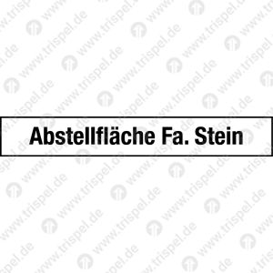 Abstellfläche Fa. Steinauf Alu-Dibond 3mm