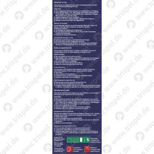 Sicherheit im Zug - Hochformatf. BR 407 (Velaro D) - 3-sprachig D, E, F