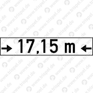 Drehzapfenabstand -> 17,15 m _< - Symboldarstellung nach DIN EN 15877-2