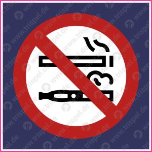 Rauchen und Dampfen verboten