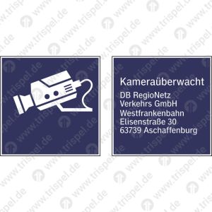 Kameraüberwacht!Adresse:DB RegioNetzVerkehrs GmbHWestfrankenbahnElisenstraße 3063739 Aschaffenburgfür Westfrankenbahn