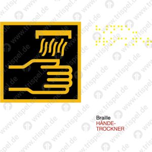 Händetrockner großBrailleProjekt: VBB
