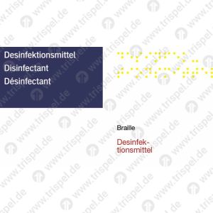 Desinfektionsmittel3-sprachig: D, E, F