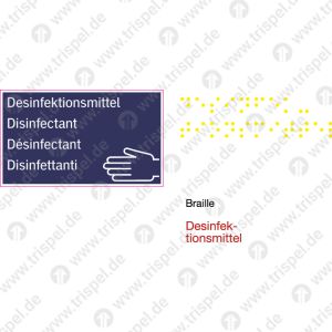 Desinfektionsmittel4-sprachig: D, E, F, I