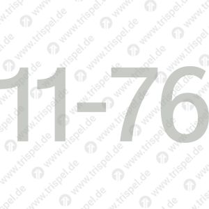 Platznummern für Infofeld 11-76