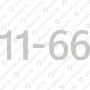 Platznummern für Infofeld 11-66