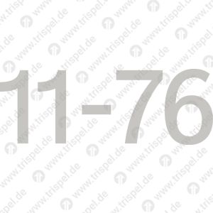 Platznummern für Infofeld 11-76