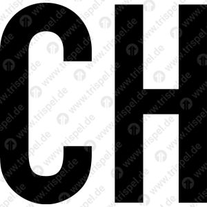 Großbuchstaben “CH”