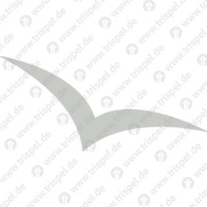 Möwe(Regionale Fahrzeugkennzeichnung AS Warnow)