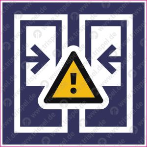 Einklemmgefahr - für Aussenbereich Einsatz VBB