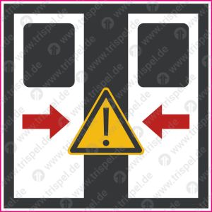 Einklemmgefahr - Anbringung im Innenbereich