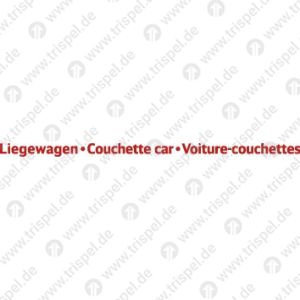 Liegewagen • Couchette car • Voiture-couchettes